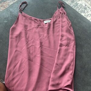 Aritzia Babaton rose tank.